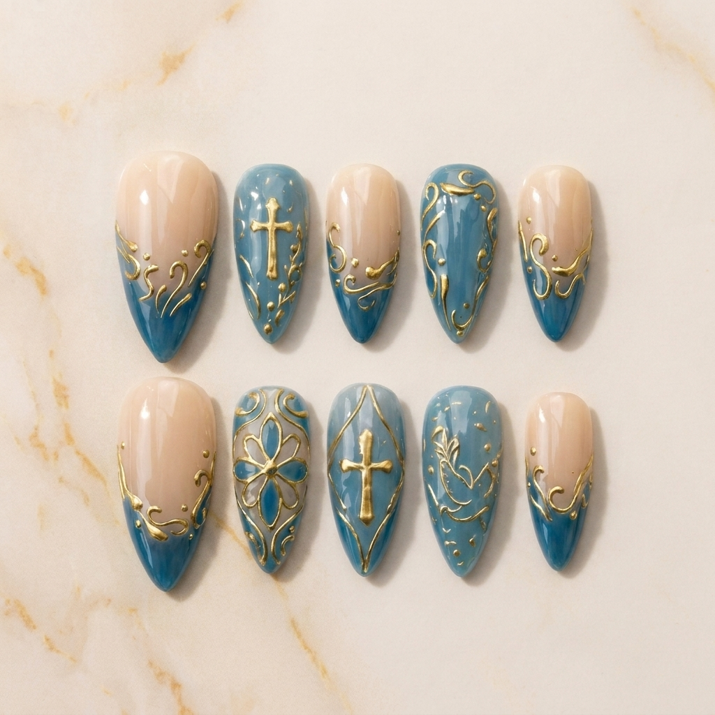 Sacred Teal Filigree