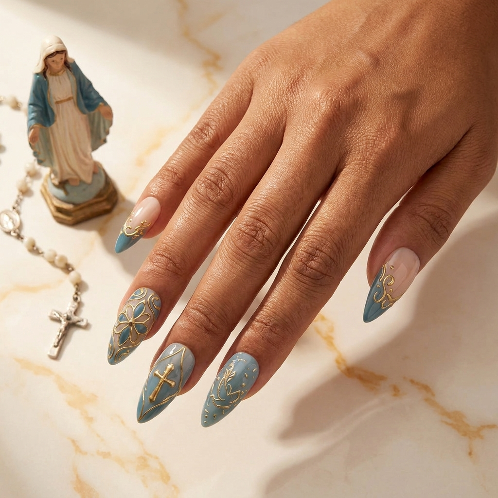 Sacred Teal Filigree